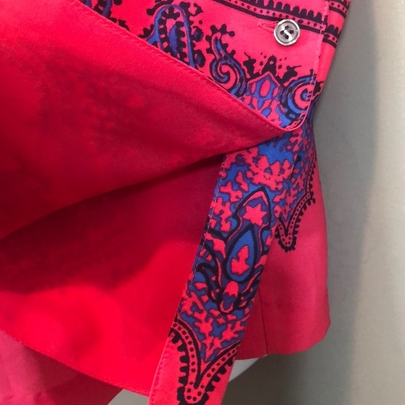 J. Crew Dervish Paisley Tunic Extra Small - Picture 4 of 10